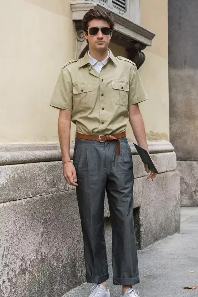 30歲的男人，夏天少穿POLO衫，這三款短袖，時(shí)尚減齡更有少年感