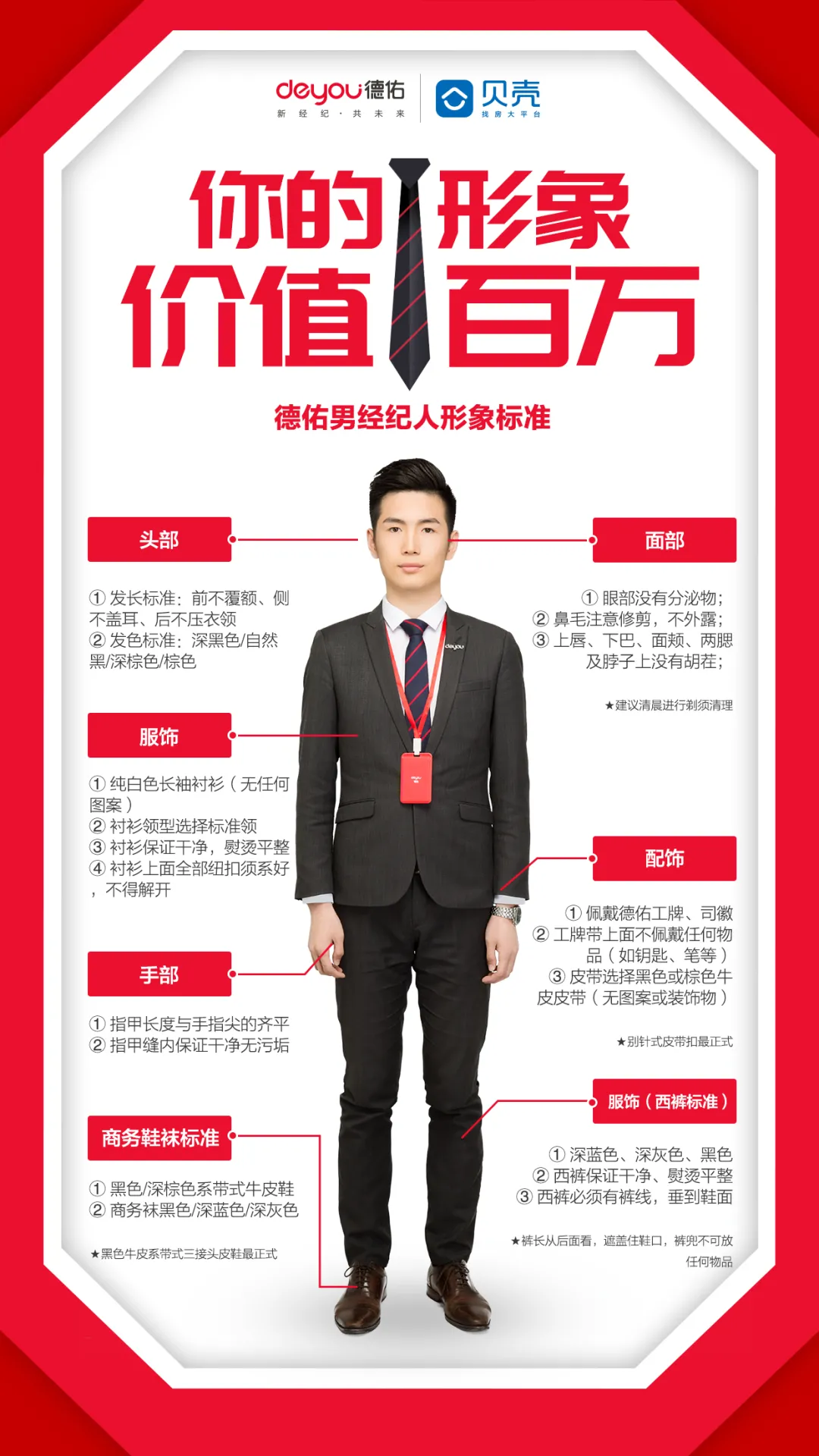 德佑經(jīng)紀(jì)人著裝規(guī)范：你的形象價(jià)值百萬